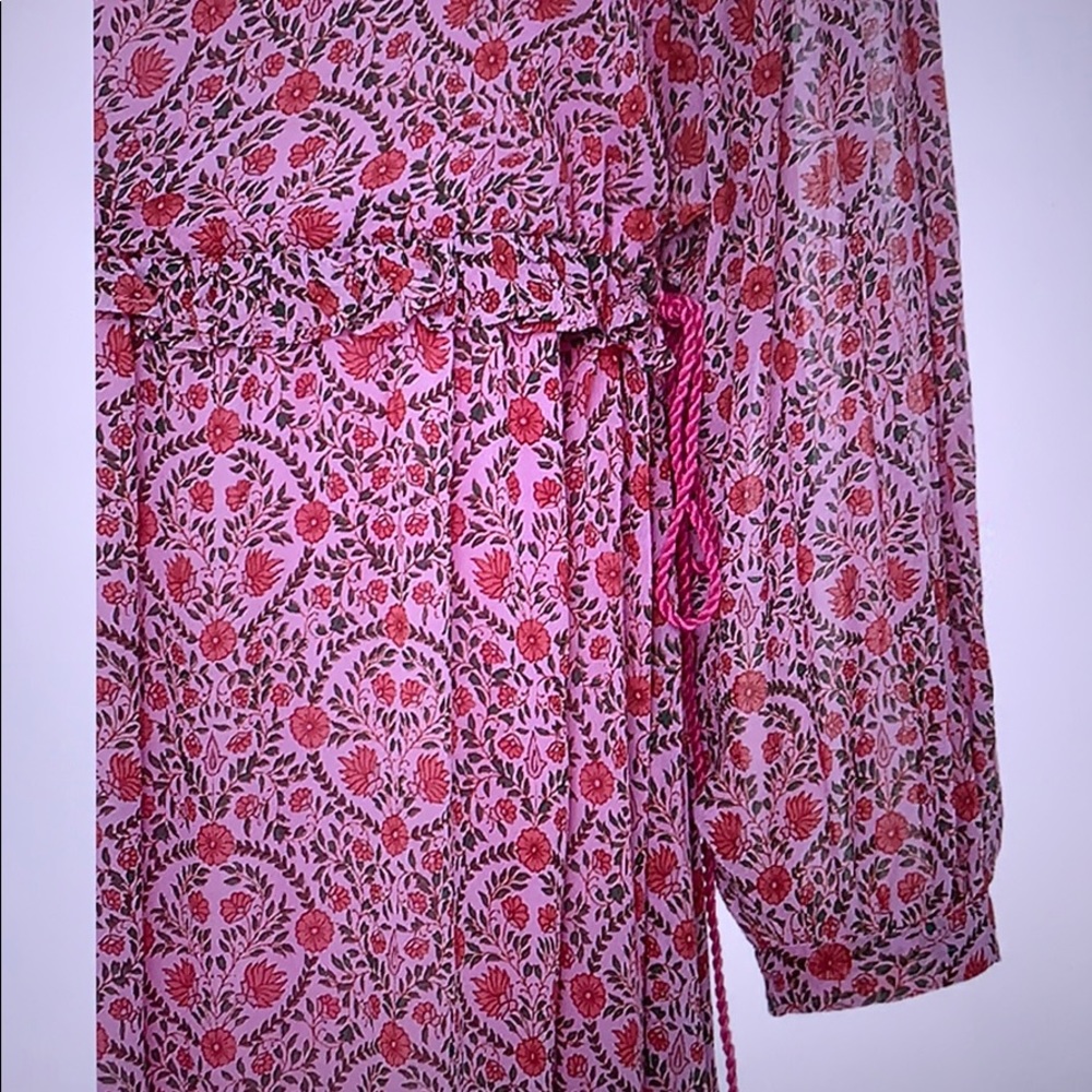 Banjanan Pink Patterned Dress - Picture 5 of 11